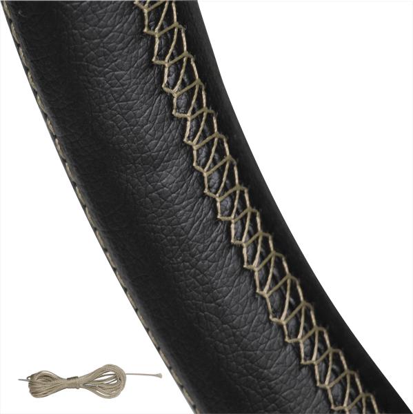XLBG3 Xkeribom Leder Lenkradbezug zum Schnüren 37-38cm Sport Design mit Farbauswahl + STAFFELPREISE